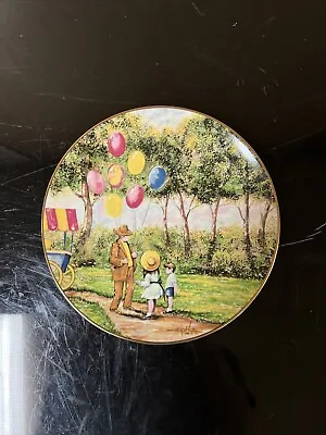 The Balloon Man Decorative Collector Plate 1979 By Dominic John Mingolla - 8.5   • $7