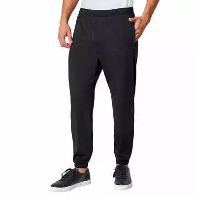 Mondetta Men’s Performance Zipper Leg Jogger Pants Black Medium • $22.99