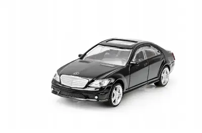 Mercedes S63 AMG Germany Legendary Car Model Diecast Toy Black 1:43 Rastar • £10.99