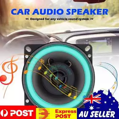 4 Inch 2 Way 100W Car Audio HiFi Coaxial Speaker Auto Stereo Loudspeaker VO-402 • $13.69