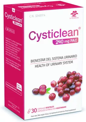 Cysticlean 240mg PAC X 30 Capsules • £21.61