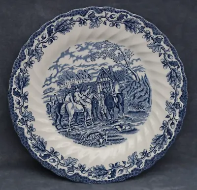 Vintage Myotts Country Life Dinner Plate Staffordshire Ware Hand Engraved • £6.25