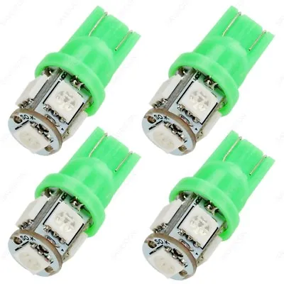 4 X Green 5SMD LED Dome Map Wedge RV Light Bulbs 168 194 T10 W5W 2821 921 + TOOL • $6.99