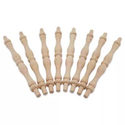 Oak Wooden Spindles 5-3/4 Inch For Crafts Home Décor Furniture | Woodpeckers • $14.99