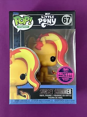 Funko Pop Digital My Little Pony 67 Limited Edition 1550 Sunset Shimmer • $0.01