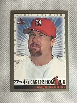 2000 Topps Mark McGwire #236 Magic Moments Baseball Card St. Louis Cardinals • $1.99