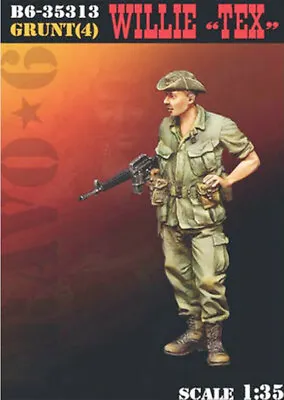$11.20 • Buy 1/35 Resin Figures Model Vietnam War US Soldiers Unassembled Unpainted