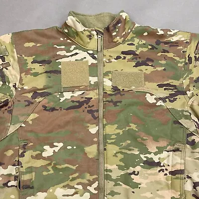 US Air Force Jacket Men Large Brown Multicam Intermediate Weather FR Outer Layer • $149.95