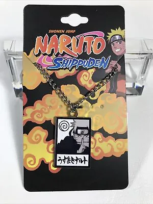 $13.95 • Buy New! Naruto Shippuden Collection Naruto Usumaki Photo Dog Tag Necklace