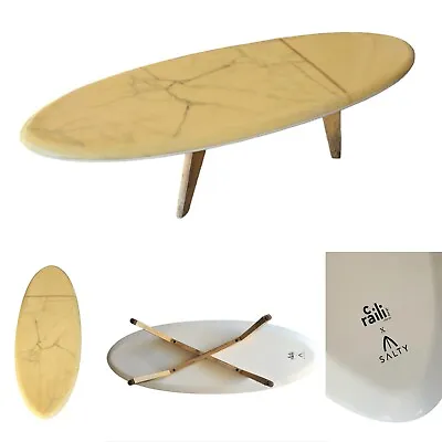 Rare Raili Clasen Interior Design X Salty Furniture Surfboard Coffee Table Exclu • $299.99