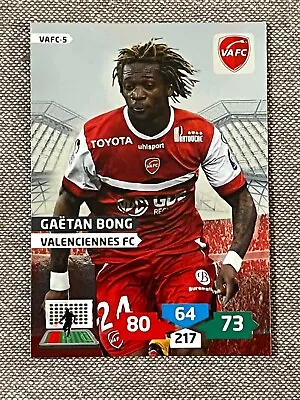 $4.28 • Buy Card Panini Adrenalyn 2013/14 Gaetan Bong Valenciennes # Vafc 5 Bright Version