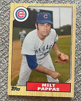 2013 Topps Archives Chicago Cubs #CUBS-70 Milt Pappas Chicago Cubs Baseball Card • $1.75