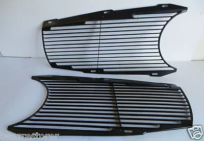 Pair Black Grille Screen For Mercedes 280sl W113 113 Pagoda • $370.19