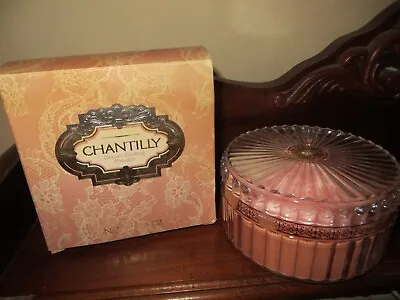 Vintage Houbigant Deluxe Chantilly SEALED Dusting Powder W/ Puff 6 Oz. NEW • $105
