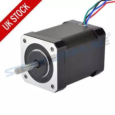 Nema 17 Stepper Motor 65Ncm(92oz.in) 2.1A 42x42x60mm For CNC 3D Printer Extruder • £19.99