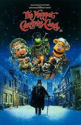 The Muppet Christmas Carol Movie Poster Print  : 11 X 17 Inches - Michael Caine • $13.96
