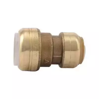 Sharkbite Uip4016 Push-To-Connect Transition Coupling 3/4 In Tube Size Brass • $14.65