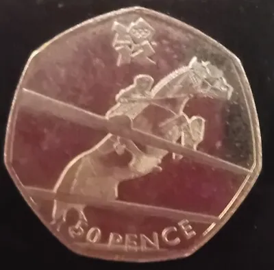 Olympic 50p Equestrian • £2