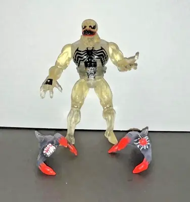 Vintage 1996 Stealth Venom With Sneak Attack Symbiote Stealth Hands From ToyBiz • $12