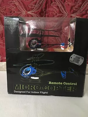 Paladone Remote Control Micro-Copter Helicopter For Indoor Use 3 Years And Over • £10