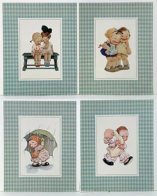 Set Of 4 Childrens Images By Artist Mabel Lucie Attwell • £16