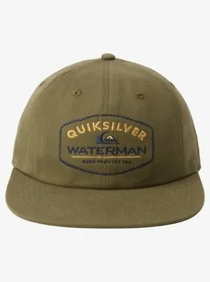 New Quiksilver Hat Green Skate Born From The Sea Quicksilver Waterman  Hat • $14.95