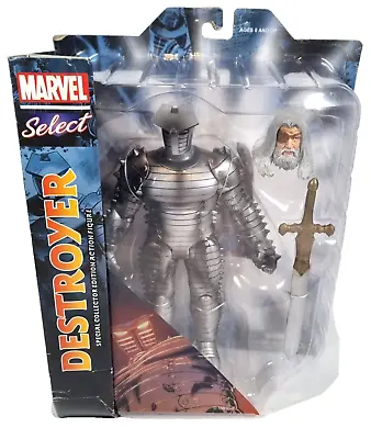 Marvel Select Destroyer Diamond Select 2016 Action Figure Thor Odin Sword • £120