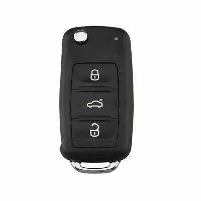 3 Button Remote Key Shell Case Blade Fit For Volkswagen Polo Golf Seat Skoda MK6 • $4.28