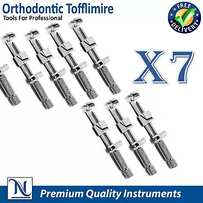 7Pcs Adult Matrix Retainer Universal Tofflimire Dental Restorations Band Holder • $21.75