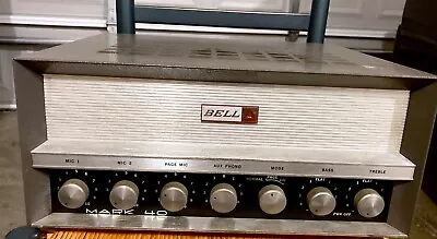 Bell Mark 40 Tube Amplifier 6L6 Perfect For Tweed Bassman Or JTM 45 Conversion • $160