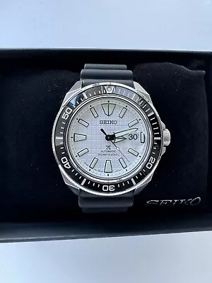 *NEW Made In Japan* SRPE37J1 SEIKO Prospex King Samurai White Automatic Sapphire • $600