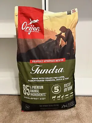 $109.99 • Buy ORIJEN Tundra Dry Dog Food (25 Lb)