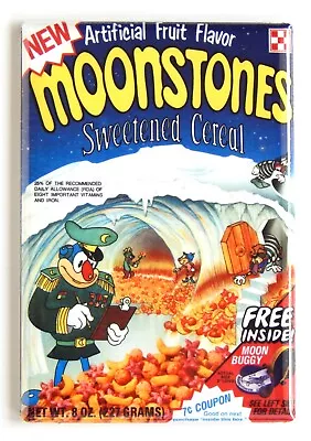 Moonstones Cereal Box FRIDGE MAGNET • $5.99