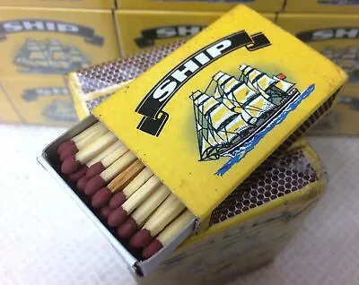 SHIP SAFETY MATCHES BOXES Camping Candles Cooking Fire *BUY 2 GET 1 FREE* UK • £2.25