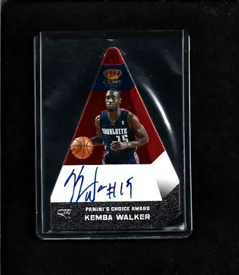 Kemba Walker 2012-13 Preferred CROWN ROYALE Auto Rookie RC #/99 Bobcats UCONN • $60