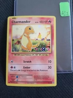Pokemon Toys R Us XY Evolutions Promo Charmander Holo Rare #9/108 • $44.10