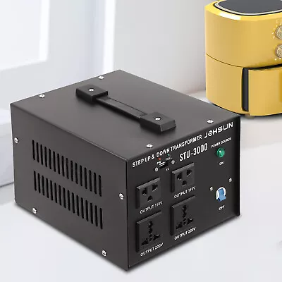 3000W Voltage Converter Power Transformer Step Up/Down 110/220V/AC Selectable • £75.69