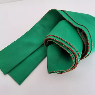 Green Vintage Japanese Kimono Datejime Obi Belt Sash Table Runner D52 • $24.99