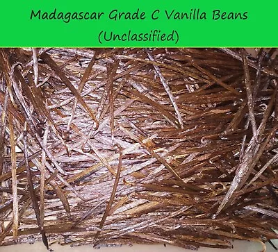 BIG SALE! VANILLA BEANS Grade C SALE! (Unclassified Vanilla Beans) • $31.99