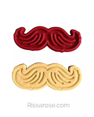 Moustache Cookie Cutter Mini Moustache Father's Day November • $25.60