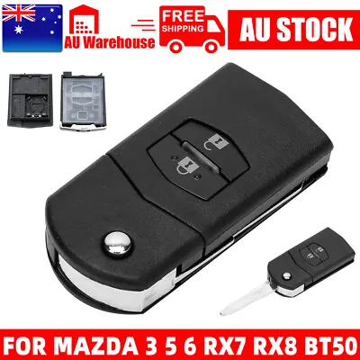 $10.95 • Buy Remote Flip Key Shell Transfer Part Suitable For Mazda 2 3 5 6 RX7 RX8 BT50 Car