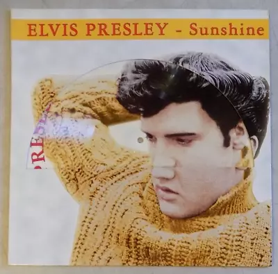 ELVIS PRESLEY - LP - Sunshine - Universe UV 164 - Picture Disc - EX/VG++ • $45.95