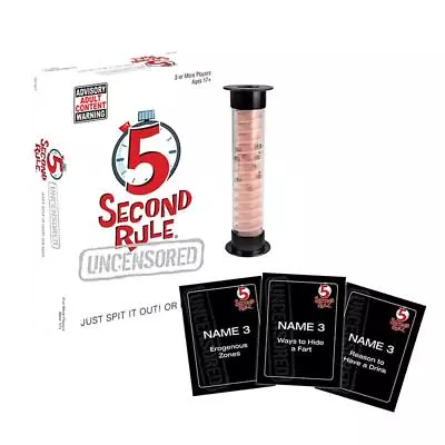 5 Second Rule Uncensored - University Games • $29.21