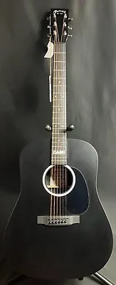 Martin DX Johnny Cash Dreadnought Acoustic-Electric Guitar Jett Black W/ Gig Bag • $579.95