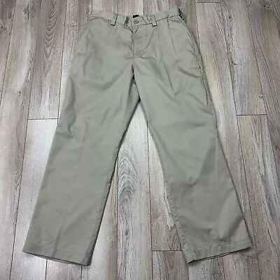 5.11 Tactical Pants 32x30 Khaki Elastic Waist Polyester Flat Front • $25