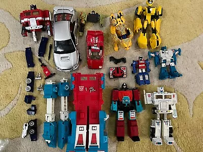Transformers G1 Lot Not Mint Optimus Ultra Magnus Parts Gen 1 Autobots Dead Bots • $19.99