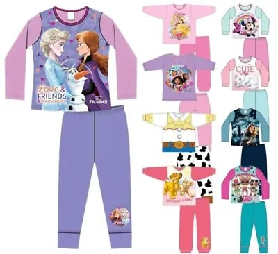 Girls Character Pyjamas Kids Novelty Disney Nickelodeon Official Licensed Pyjama • $9.41