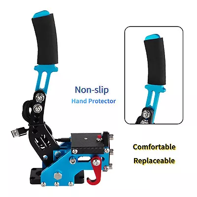 14Bit PS4/PS5 Handbrake For Racing Games Steering Wheel Thrustmaster T300RS Blue • $168.88