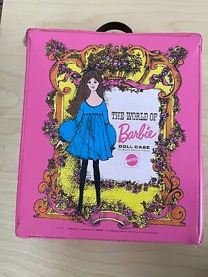 Vintage Pink Barbie Case Barbie Clone Doll + Mego Hong Kong & Misc. Clothes. • $15