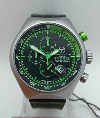 Men's Watch Aviator Chronograph AVIO MILANO TYPE 12 Case Aluminum 45mm • £101.58